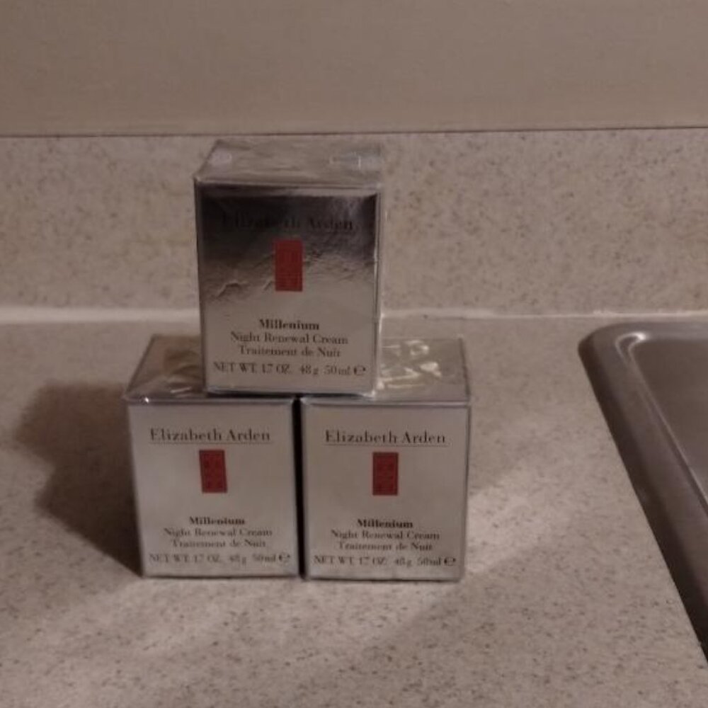 2 LEFT!!! Elizabeth Arden Millenium Night Renewal Cream (1.7 Oz)  NIB and Sealed